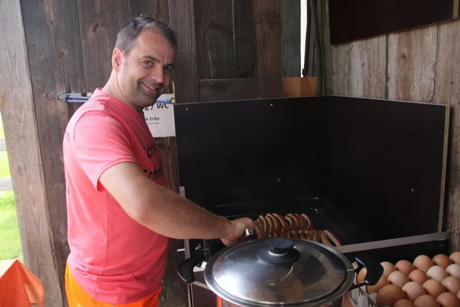 Grillplatz im Camp — Verpflegung inklusive